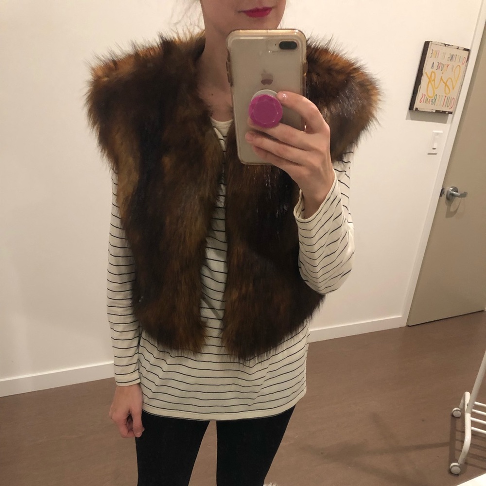 Brand New Faux Fur Vest